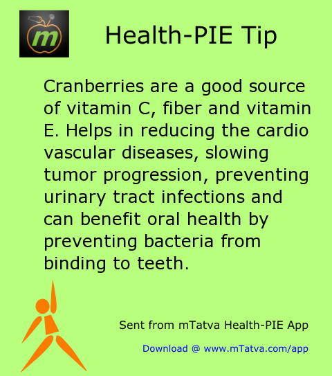 cranberries are a good source of vitamin c fiber and vitamin e helps in reducing 120.png