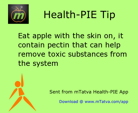eat apple with the skin on it contain pectin that can help remove toxic substances 116.png