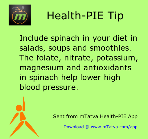 include spinach in your diet in salads soups and smoothies the folate nitrate potassium magnesium 234.png