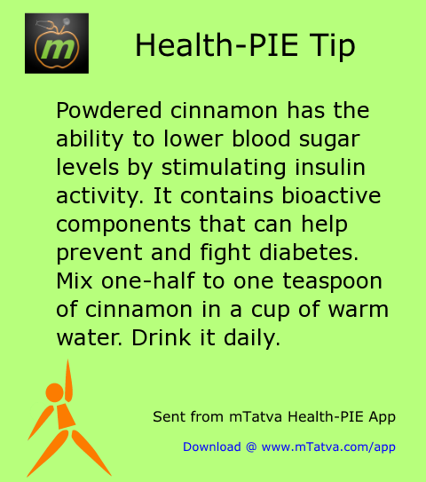 powdered cinnamon has the ability to lower blood sugar levels by stimulating insulin activity it 179.png