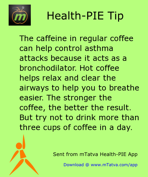 the caffeine in regular coffee can help control asthma attacks because it acts as a 177.png