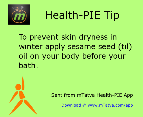 to prevent skin dryness in winter apply sesame seed til oil on your body before 75.png