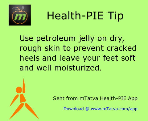 use petroleum jelly on dry rough skin to prevent cracked heels and leave your feet 183.png
