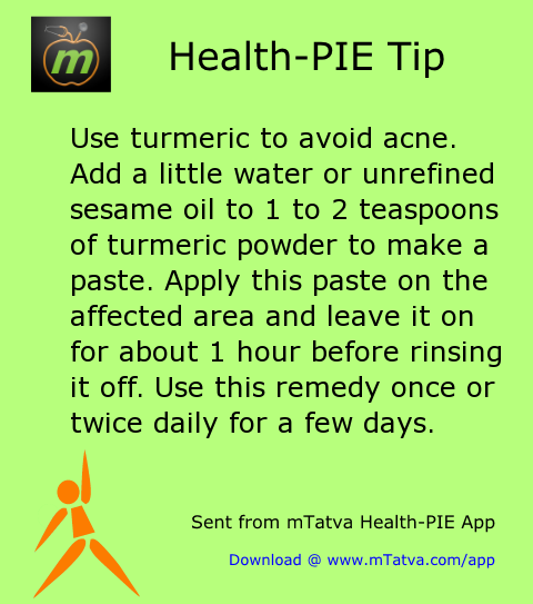 use turmeric to avoid acne add a little water or unrefined sesame oil to 1 164.png